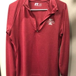 Iowa State 3/4 Zip Dry Fit Shirt